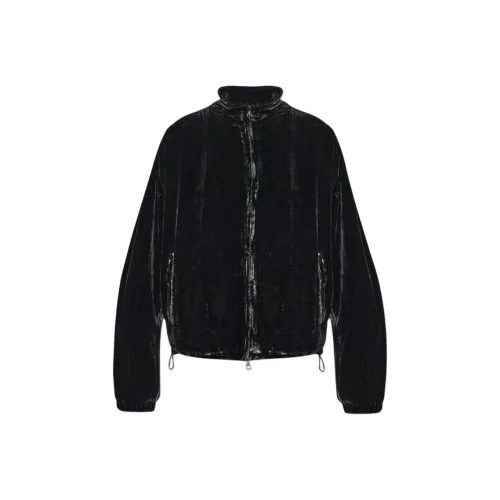 DIESEL Мужские черные куртки