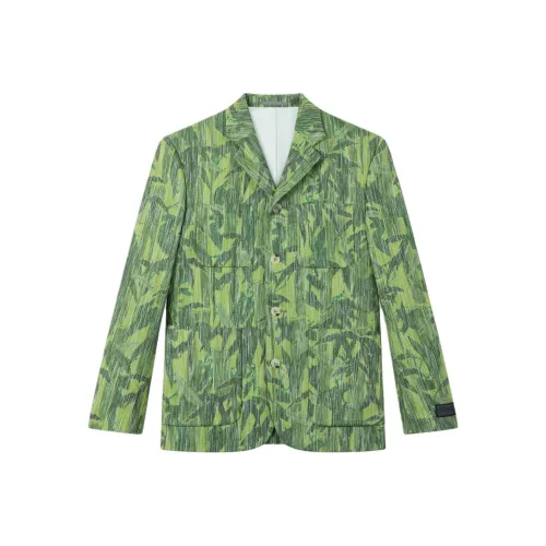 KENZO SS25 Куртки и Пальто Мужской Зеленый