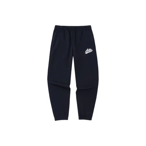 Anta Life Collection Черные Мужские Вязаные Спортивные Штаны