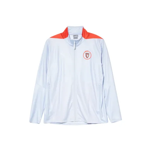 Puma x Glory of Kings Совместный бренд Модель Куртки Пальто Унисекс Белый