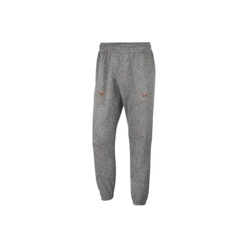 Nike Серые Мужские Вязаные Тренировочные Штаны