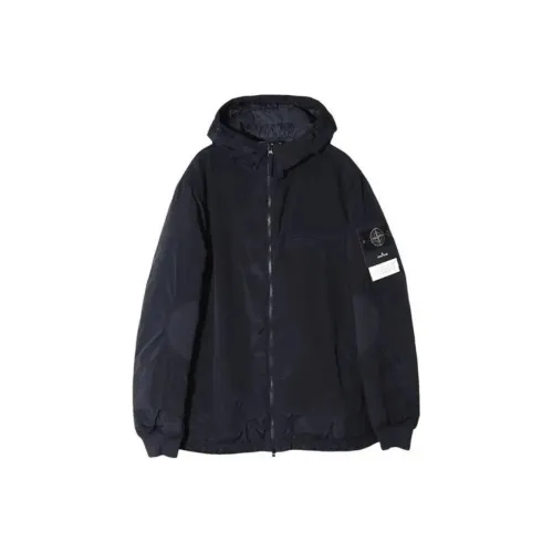 STONE ISLAND Морской Синий Мужские Куртки