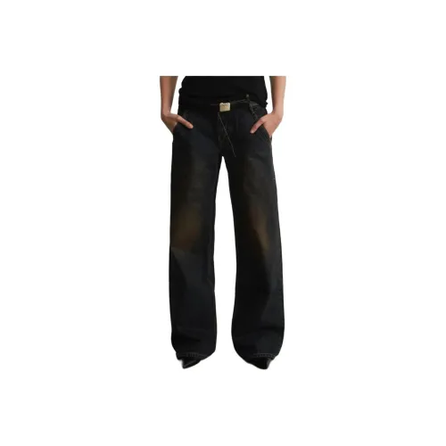 Fax Copy Express Джинсы Унисекс Черный