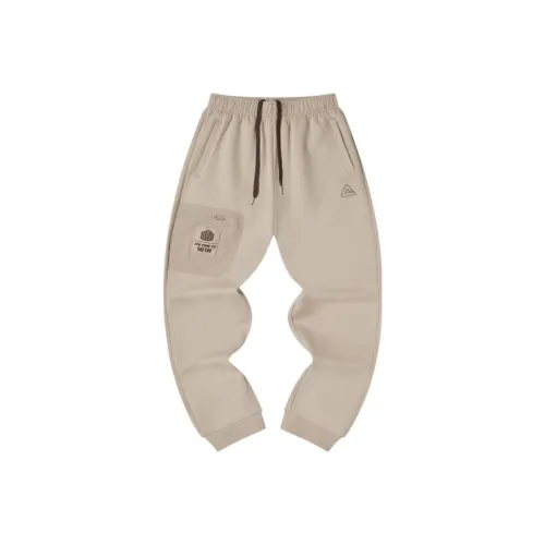 PEAK Хаки Мужские Вязаные Тренировочные Штаны