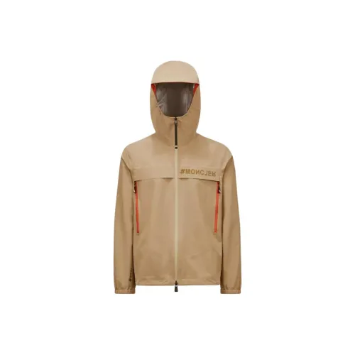 Moncler Куртки и Пальто Мужской Бежевый