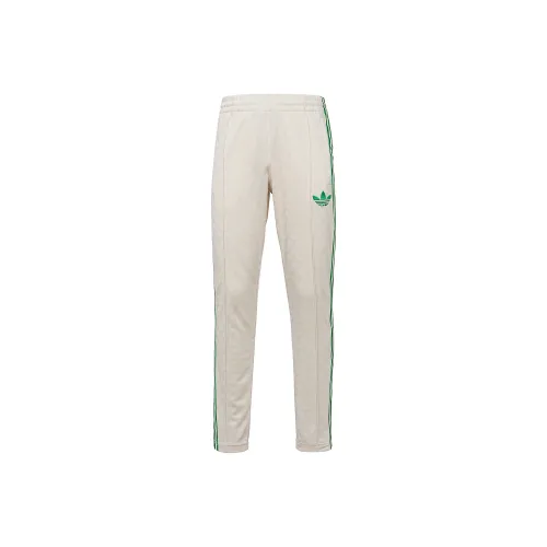 Adidas Originals SS23 Вязаные тренировочные брюки мужские цвет сливочный