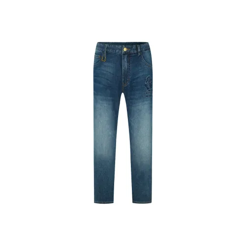 C'N'C New Order Classics series Джинсы Мужские Джинсовый синий