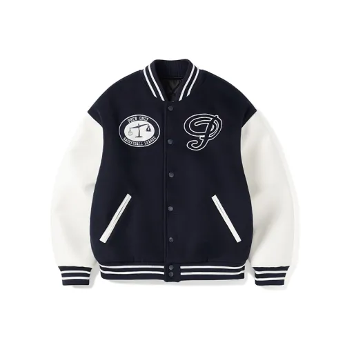 Phew Хлопковый пуховик унисекс темно-синий