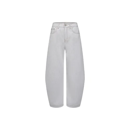 SANSHILIUJIE Белый Мужской Джинсы