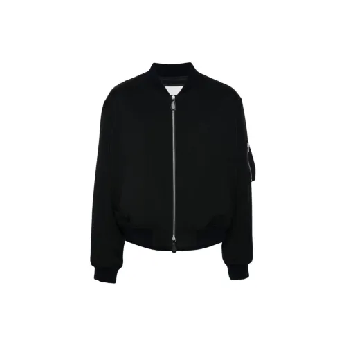 JIL SANDER Мужские черные куртки