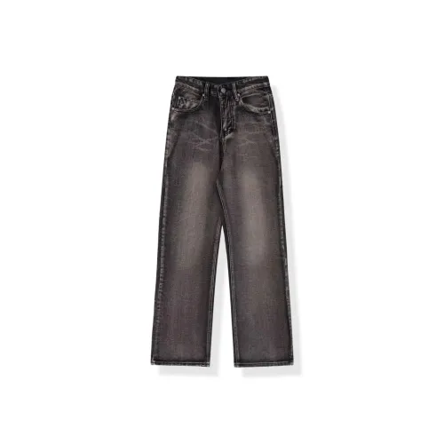 WILD LEADER Черные Унисекс Джинсы