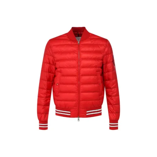 Moncler Красный Мужской Пуховик
