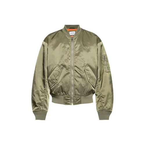 Lacoste Куртки и Пальто Мужские Хаки