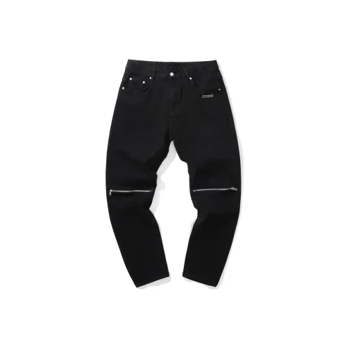 Paddy Julia Черные Унисекс Джинсы