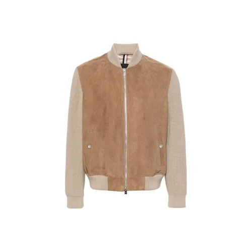 Hugo Boss SS24 Куртки и Пальто Мужской Бежевый