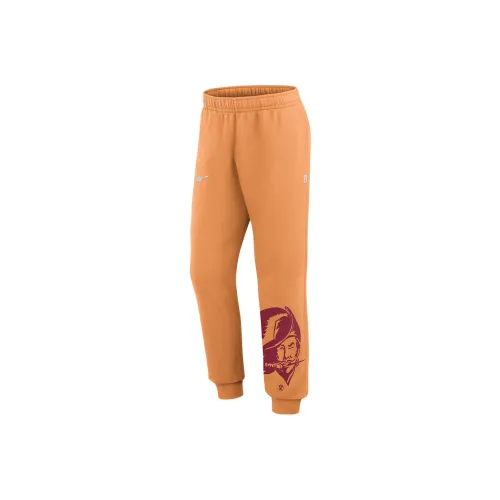 Nike Orange Men's Knitted Training Pants Nike Оранжевые Мужские Вязаные Тренировочные Штаны