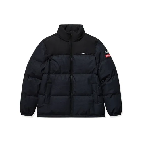 Erke Life Collection Sports Life Collection Пуховик Унисекс Глубокий Черный