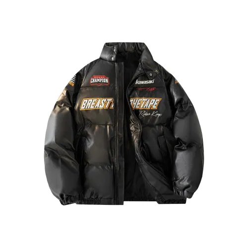 Кавасаки Унисекс Объемные Куртки (Пуфы)