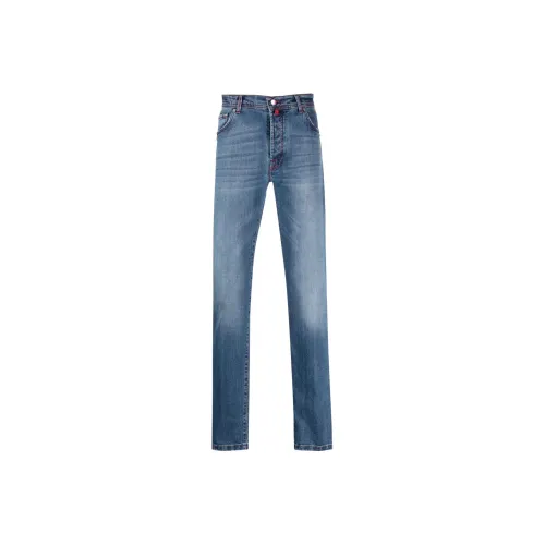 KITON Men's Blue Jeans KITON Мужские синие джинсы