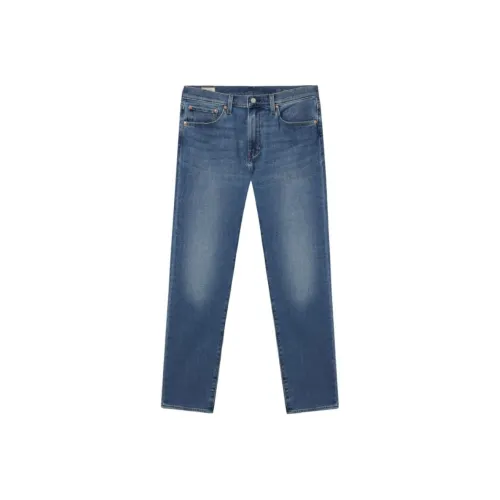 Levis Medium Blue Men's Jeans Левис Средне-синие Мужские Джинсы