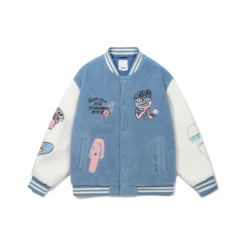 Guuka Хлопковый пуховик унисекс синий