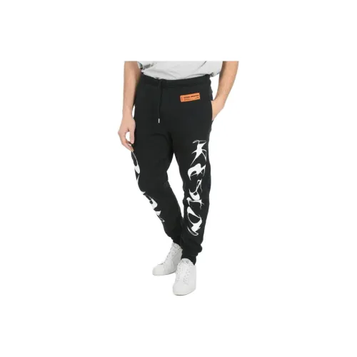 HERON PRESTON Черные Мужские Вязаные Тренировочные Брюки