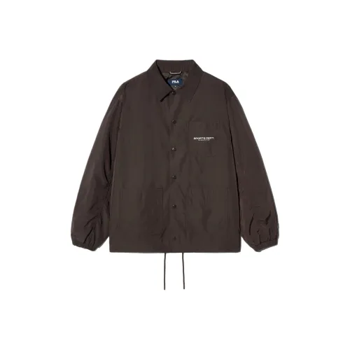 FILA Куртки и Пальто Унисекс Коричневый