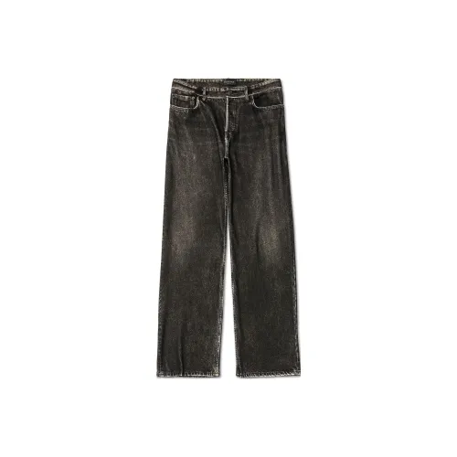 Balenciaga Вязаные Спортивные Штаны Свободного Кроя Унисекс Черные