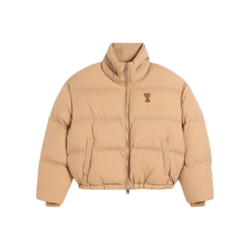 AMIPARIS De Coeur FW24 Пуховик Мужской Песочный