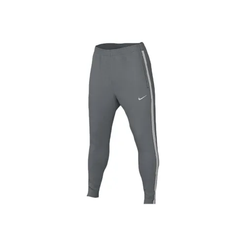 Nike Серые Мужские Вязаные Тренировочные Штаны