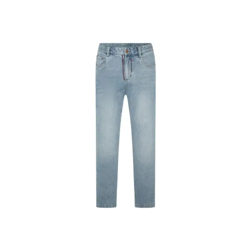 C'N'C Rhythm Party Series Джинсы Мужские Светло-Синие