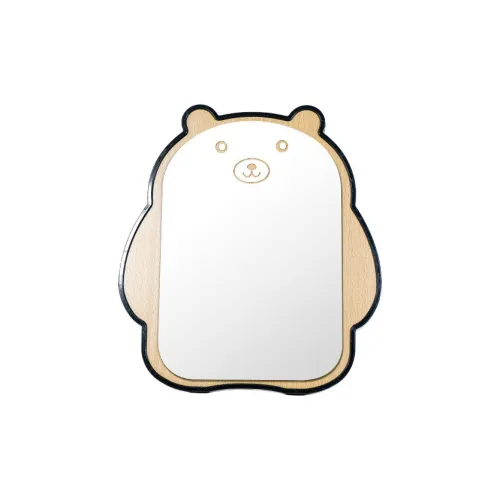 FOYULE Зеркало для макияжа в общежитии MAKE UP Инструменты Портативное складное зеркало для макияжа на столе Зеркало Cartoon Bear для укладки