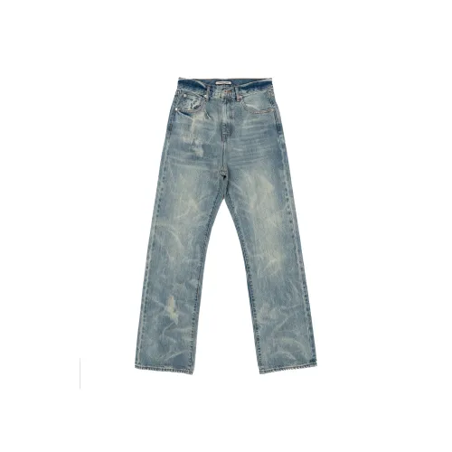 Gremade Homme Небесно-голубой Унисекс Джинсы