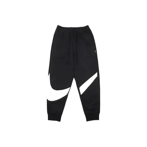 Nike Черные Мужские Вязаные Тренировочные Штаны