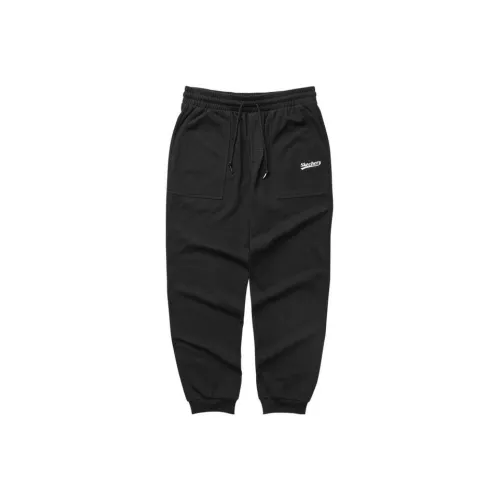 Skechers Funny Monster Черные Мужские Вязаные Спортивные Штаны