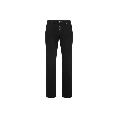 PHILIPP PLEIN Черные Мужские Джинсы