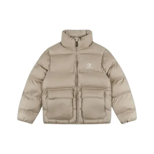 Конверс Хлопковый пуховик Мужской Коричневый