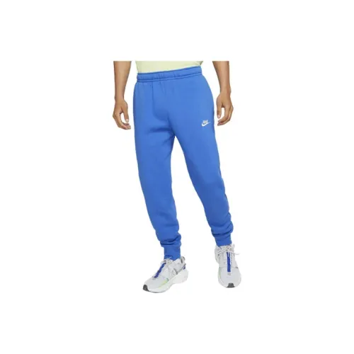Nike Blue Men's Knitted Training Pants Nike Синий Мужские Вязаные Тренировочные Штаны