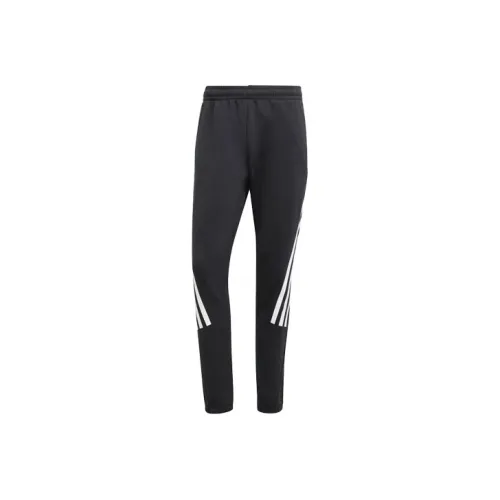 Adidas Future Icons Future Icons 3 Stripes Joggers Вязаные Тренировочные Штаны Мужские Черные