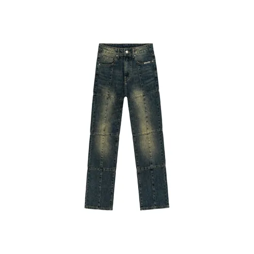 PILOTDRAGON Синие Унисекс Джинсы