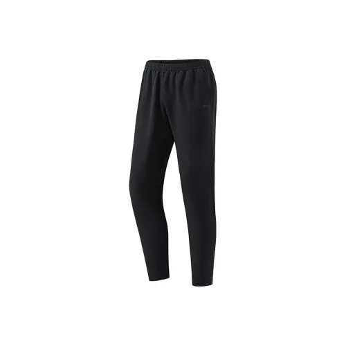 ANTA Running Pants Мужские Основной Черный