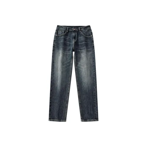 UKTK Синий Мужской Джинсы