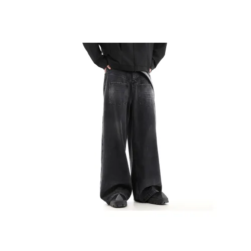 TREND ST Черные Унисекс Джинсы