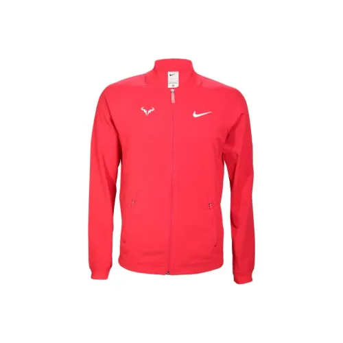 nike Dri Fit RAFA Куртки и Пальто Мужской Красный