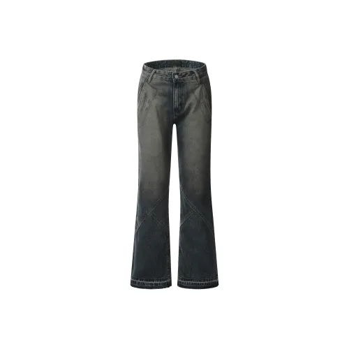 MT99 Джинсы Унисекс Washed Vintage Blue