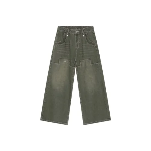 Voguo Relay Loose Fit Straight Cut Jeans Unisex Вогуа Релири Лос Фит Стрейт Крут Джинсы Унисекс