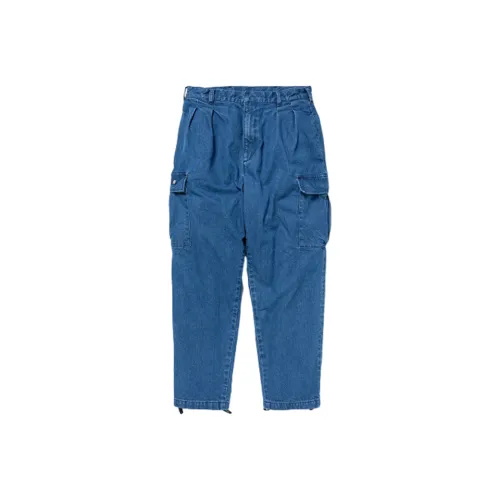 WTAPS Индиго Мужские Джинсы