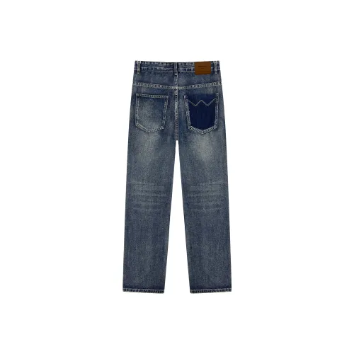 FOREVER 21 Винтажные синие мужские джинсы