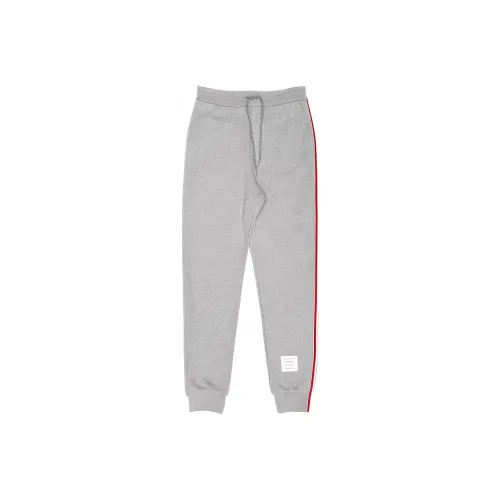 THOM BROWNE Серые Мужские Вязаные Спортивные Штаны