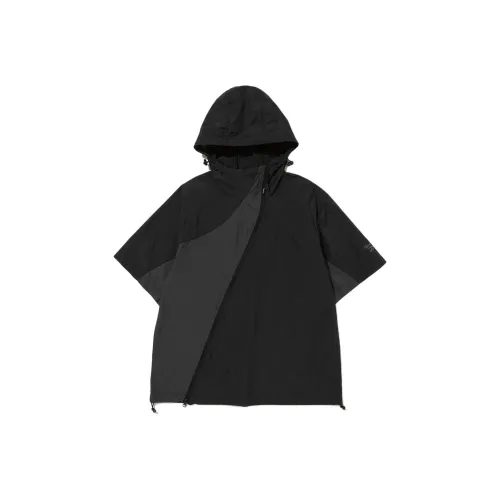 Reebok Скрытый Bentil Anorak Тренчкот Унисекс Черный